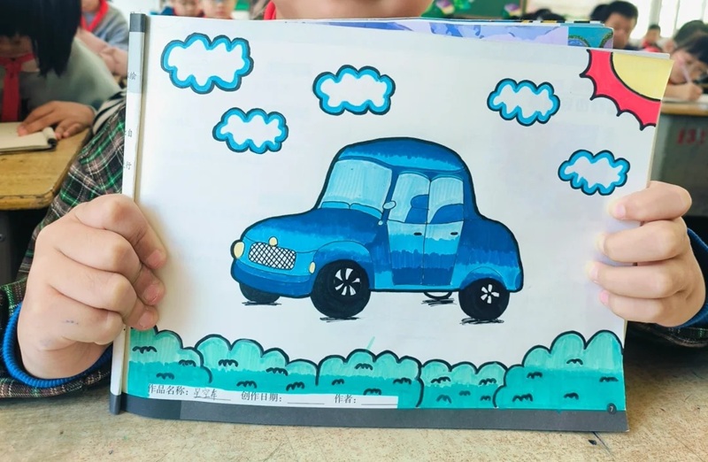 vẽ ô tô mơ ước đơn giản đẹp 33