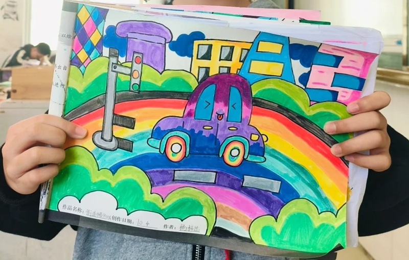 vẽ ô tô mơ ước đơn giản đẹp 34