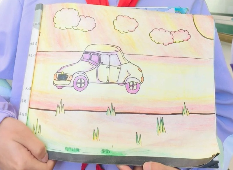 vẽ ô tô mơ ước đơn giản đẹp 37