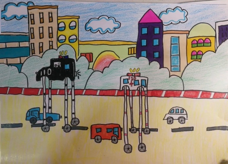 vẽ ô tô mơ ước đơn giản đẹp 6