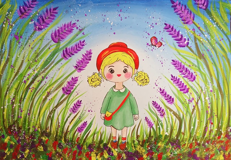 vẽ tranh 20 11 chibi 1