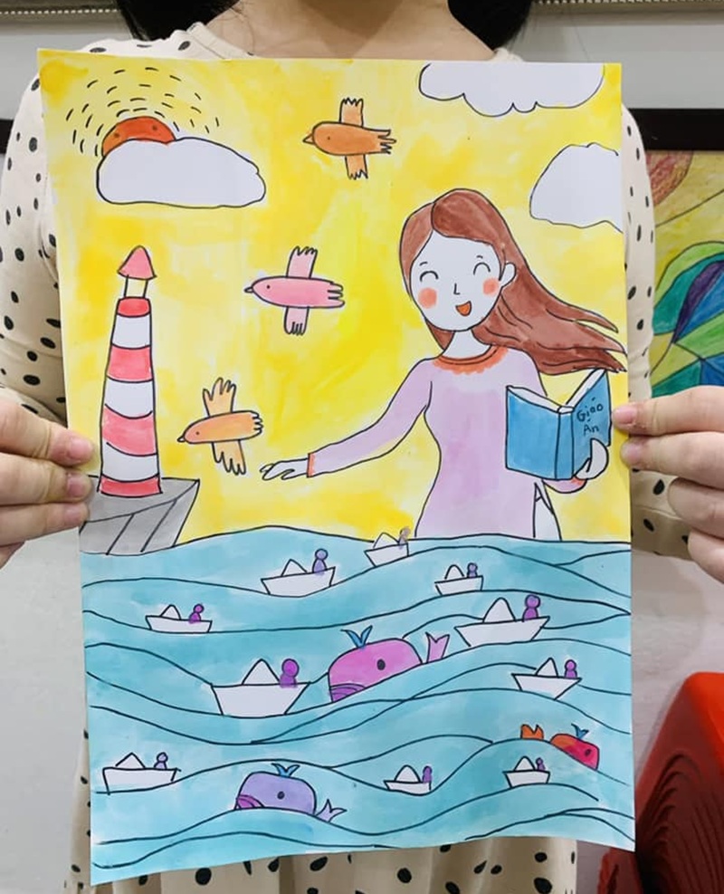 vẽ tranh 20 11 chibi 16