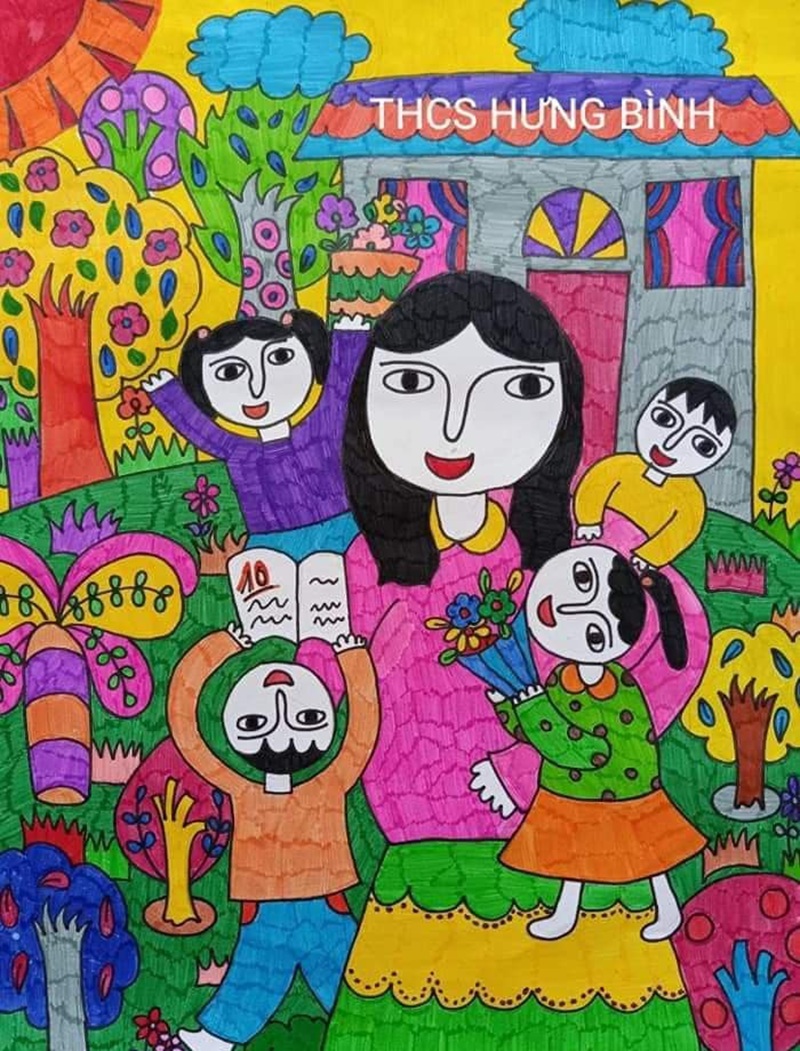 vẽ tranh 20 11 chibi 17