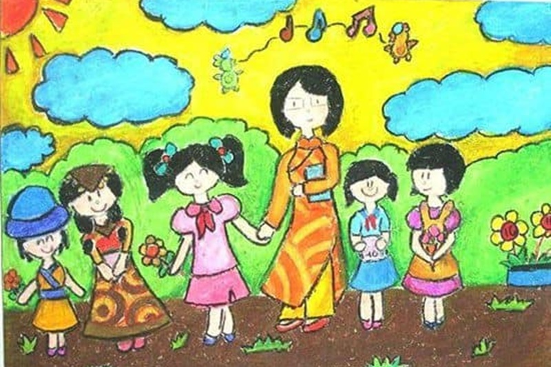 vẽ tranh 20 11 chibi 20
