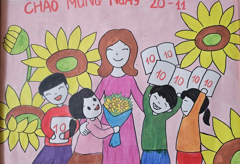 vẽ tranh 20 11 chibi 7