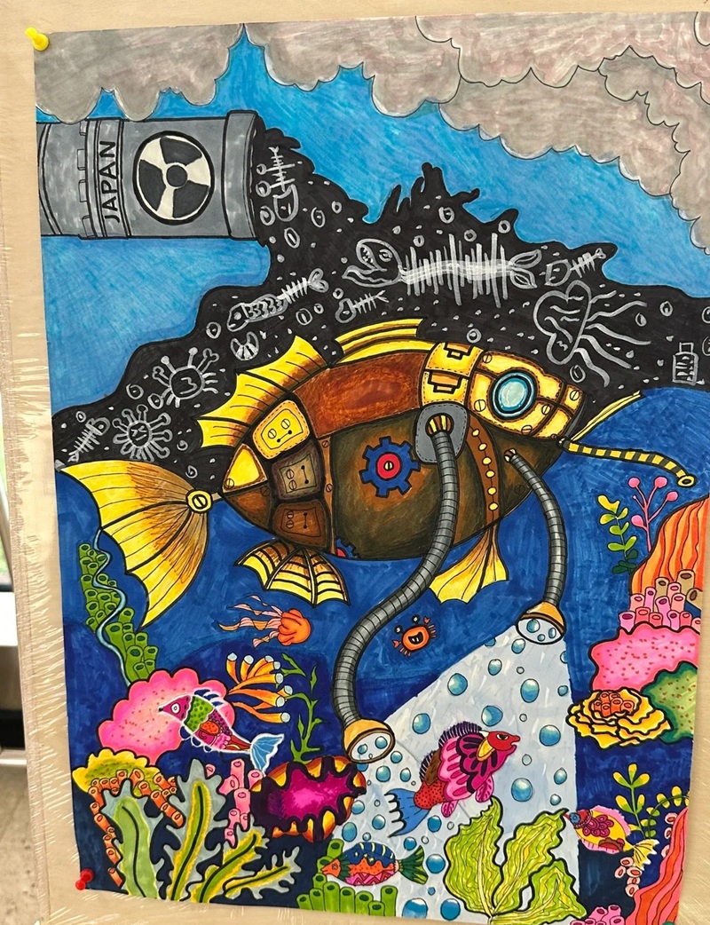 vẽ tranh bảo vệ môi trường biển 31