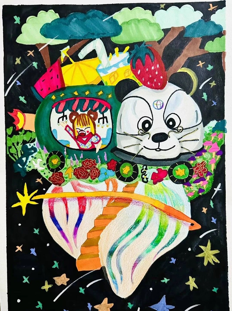 vẽ tranh chiếc ô tô mơ ước 33