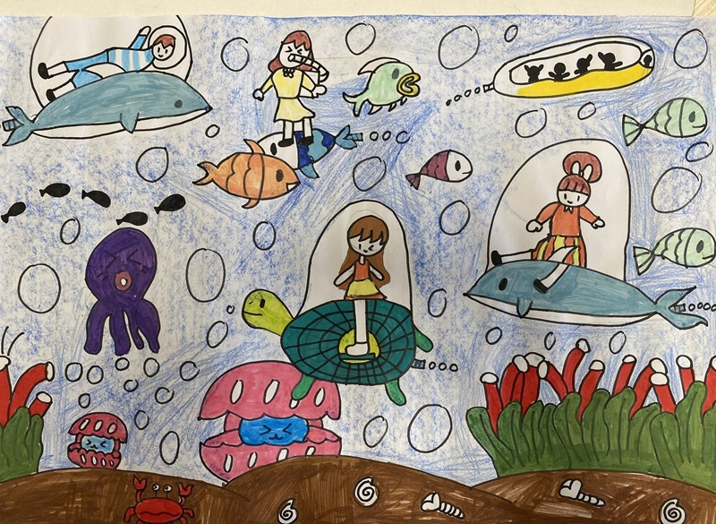 vẽ tranh chiếc ô tô mơ ước 6