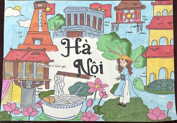 vẽ tranh chủ đề em yêu tổ quốc việt nam 26