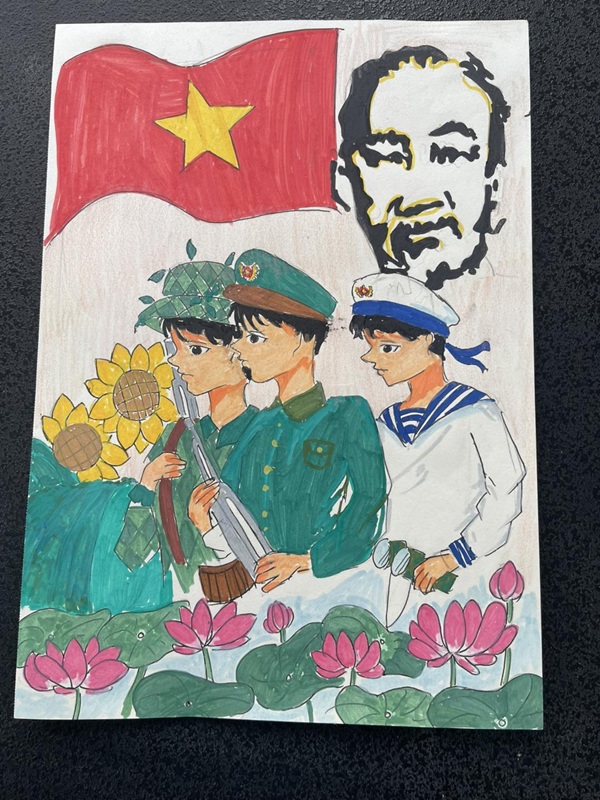 vẽ tranh chủ đề em yêu tổ quốc việt nam 32