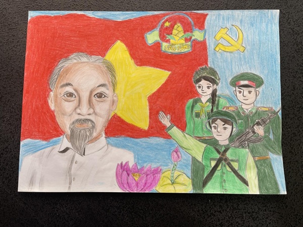 vẽ tranh chủ đề em yêu tổ quốc việt nam 33