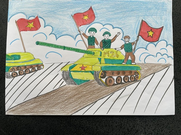 vẽ tranh chủ đề em yêu tổ quốc việt nam 37