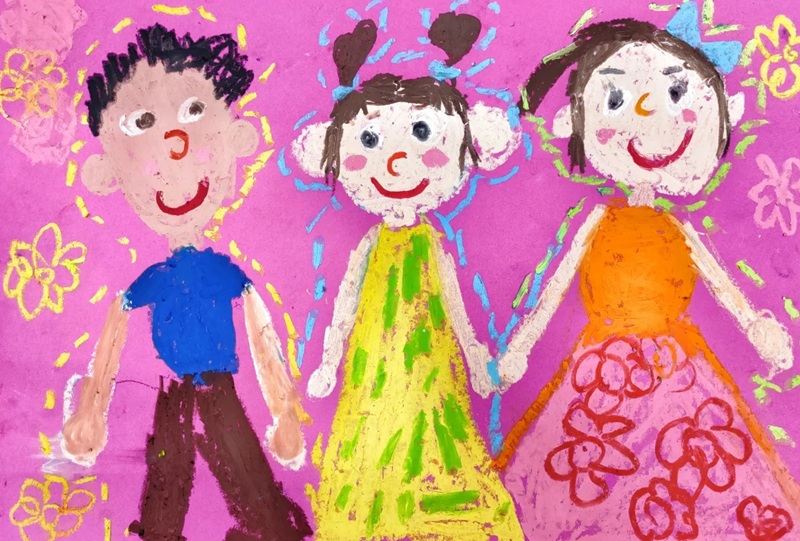 vẽ tranh gia đình lớp 6 11