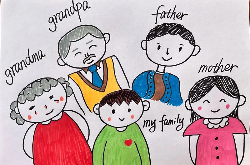 vẽ tranh gia đình lớp 6 15