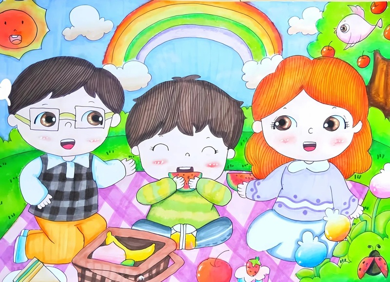 vẽ tranh gia đình lớp 6 20