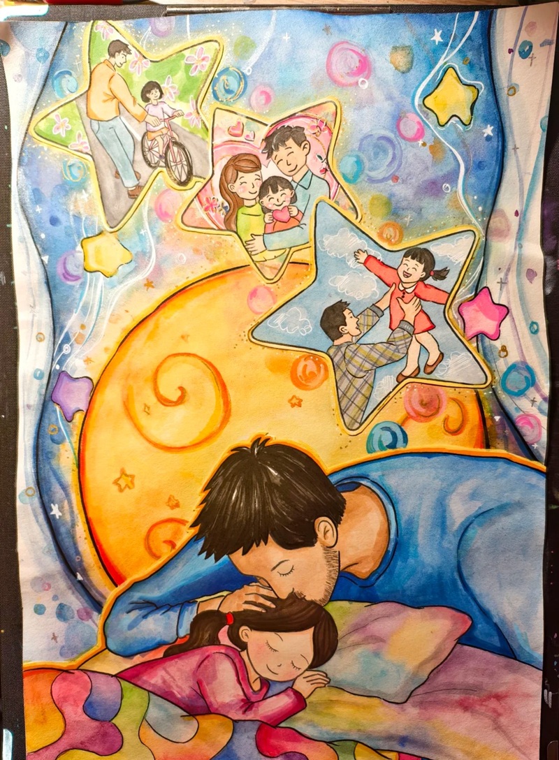 vẽ tranh gia đình lớp 6 26