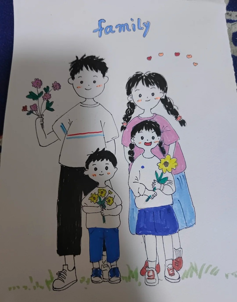 vẽ tranh gia đình lớp 6 29