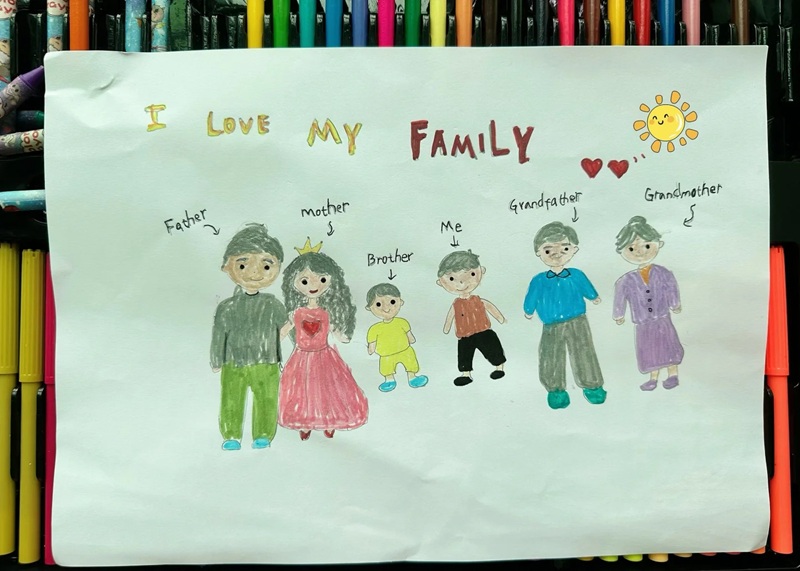 vẽ tranh gia đình lớp 6 31