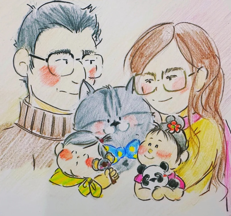 vẽ tranh gia đình lớp 6 34