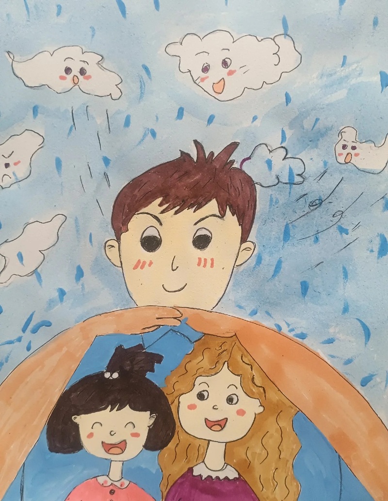 vẽ tranh gia đình lớp 6 35