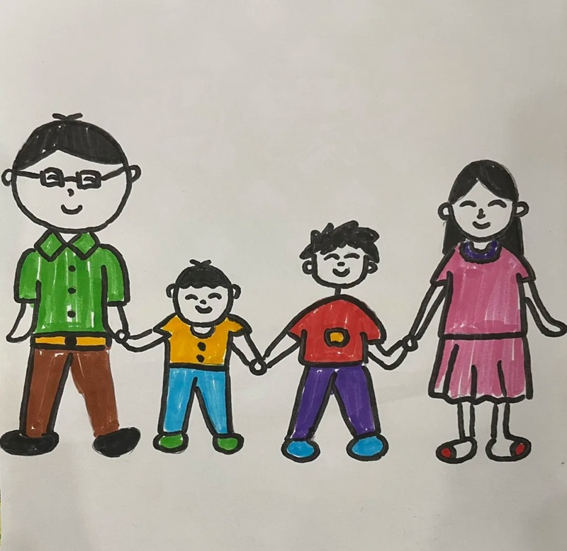 vẽ tranh gia đình lớp 6 37