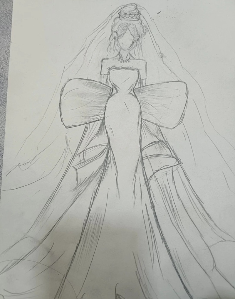 vẽ váy công chúa 10