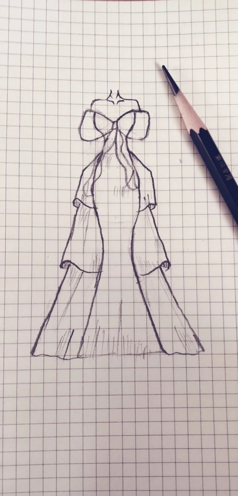 vẽ váy công chúa 12