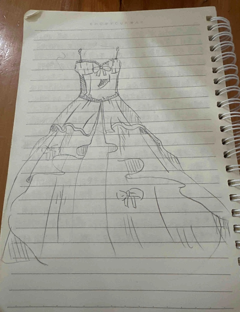 vẽ váy công chúa 17