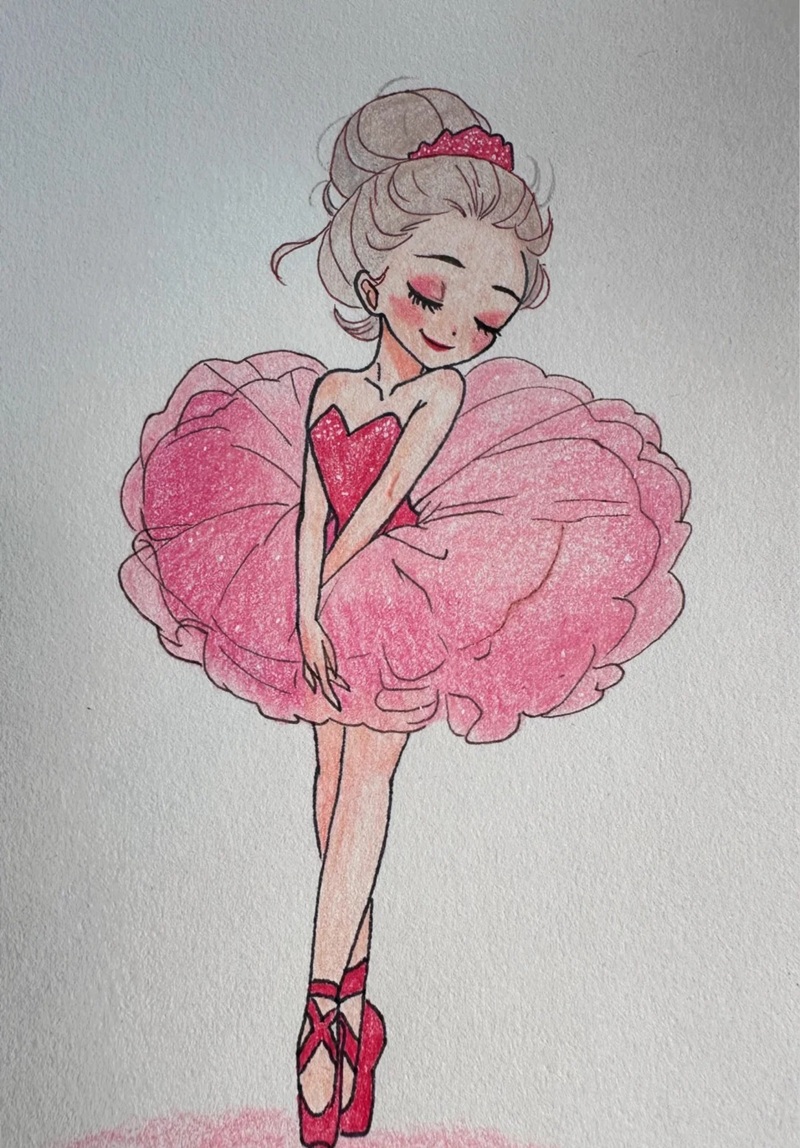 vẽ váy công chúa 19