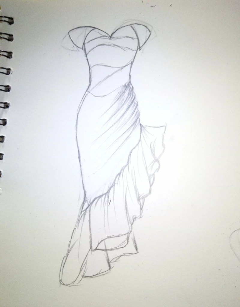 vẽ váy công chúa 28