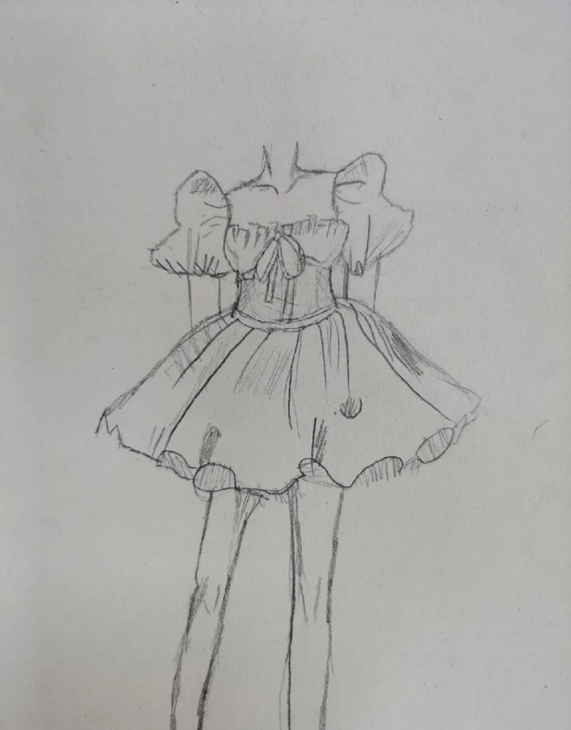 vẽ váy công chúa 7