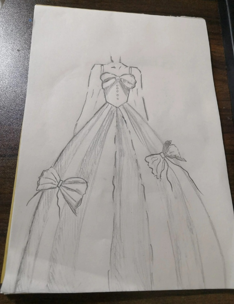 vẽ váy công chúa 8